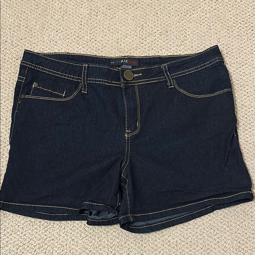 Vintage RedBlueDenim Shorts